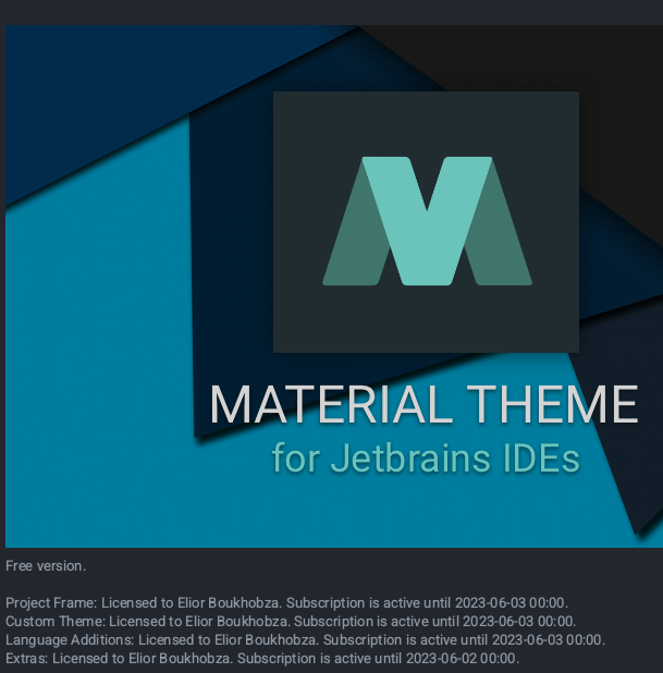 Material Theme Bundles Licences