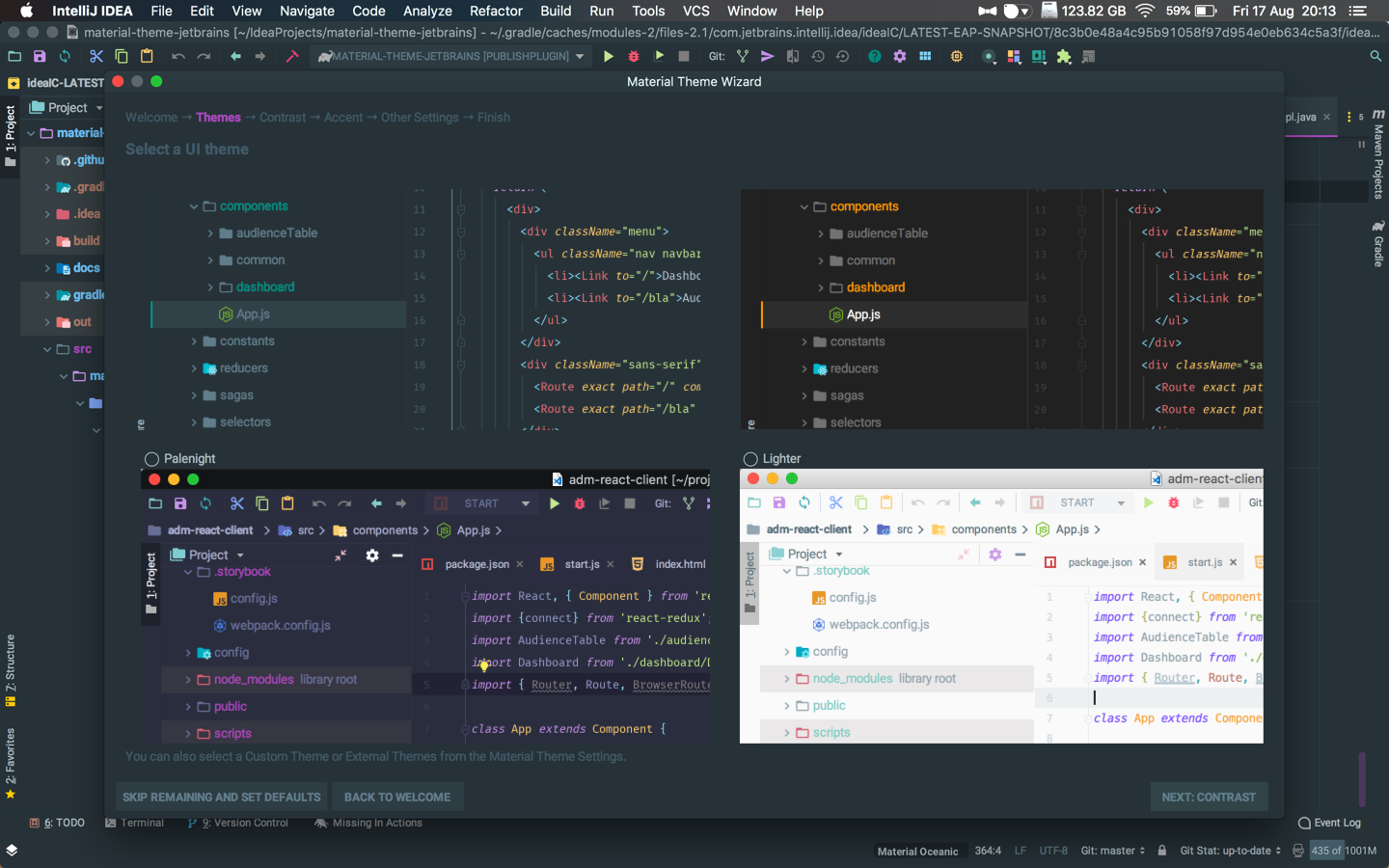 Material Wizard Material Theme UI Documentation